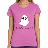 Ladies Heavy Cotton 100% Cotton T Shirt Thumbnail