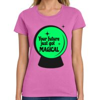 Ladies Heavy Cotton 100% Cotton T Shirt Thumbnail