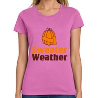 Ladies Heavy Cotton 100% Cotton T Shirt Thumbnail