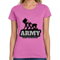 Ladies Heavy Cotton 100% Cotton T Shirt Thumbnail