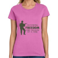 Ladies Heavy Cotton 100% Cotton T Shirt Thumbnail