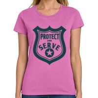 Ladies Heavy Cotton 100% Cotton T Shirt Thumbnail