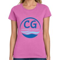 Ladies Heavy Cotton 100% Cotton T Shirt Thumbnail