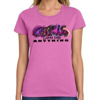 Ladies Heavy Cotton 100% Cotton T Shirt Thumbnail