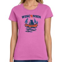 Ladies Heavy Cotton 100% Cotton T Shirt Thumbnail