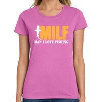 Ladies Heavy Cotton 100% Cotton T Shirt Thumbnail