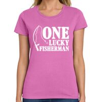 Ladies Heavy Cotton 100% Cotton T Shirt Thumbnail