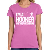 Ladies Heavy Cotton 100% Cotton T Shirt Thumbnail