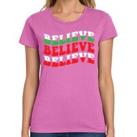 Ladies Heavy Cotton 100% Cotton T Shirt Thumbnail