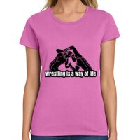 Ladies Heavy Cotton 100% Cotton T Shirt Thumbnail