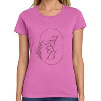 Ladies Heavy Cotton 100% Cotton T Shirt Thumbnail