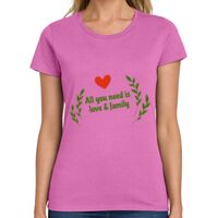 Ladies Heavy Cotton 100% Cotton T Shirt Thumbnail