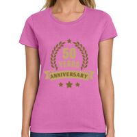 Ladies Heavy Cotton 100% Cotton T Shirt Thumbnail