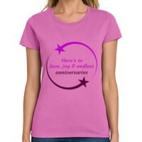 Ladies Heavy Cotton 100% Cotton T Shirt Thumbnail