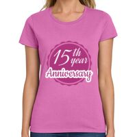 Ladies Heavy Cotton 100% Cotton T Shirt Thumbnail