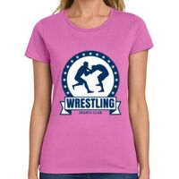 Ladies Heavy Cotton 100% Cotton T Shirt Thumbnail