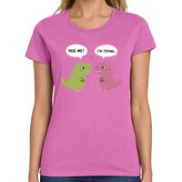 Ladies Heavy Cotton 100% Cotton T Shirt Thumbnail