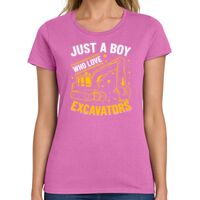 Ladies Heavy Cotton 100% Cotton T Shirt Thumbnail