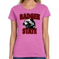 Ladies Heavy Cotton 100% Cotton T Shirt Thumbnail