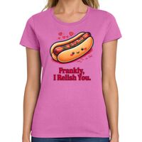 Ladies Heavy Cotton 100% Cotton T Shirt Thumbnail