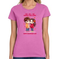 Ladies Heavy Cotton 100% Cotton T Shirt Thumbnail
