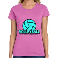 Ladies Heavy Cotton 100% Cotton T Shirt Thumbnail