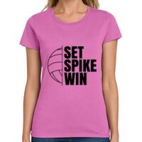 Ladies Heavy Cotton 100% Cotton T Shirt Thumbnail