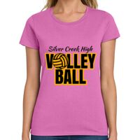 Ladies Heavy Cotton 100% Cotton T Shirt Thumbnail