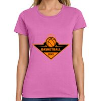 Ladies Heavy Cotton 100% Cotton T Shirt Thumbnail