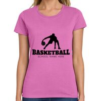Ladies Heavy Cotton 100% Cotton T Shirt Thumbnail