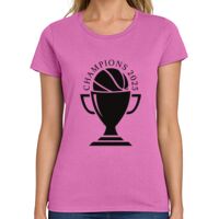 Ladies Heavy Cotton 100% Cotton T Shirt Thumbnail