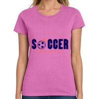 Ladies Heavy Cotton 100% Cotton T Shirt Thumbnail