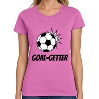 Ladies Heavy Cotton 100% Cotton T Shirt Thumbnail