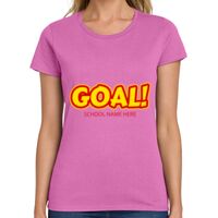 Ladies Heavy Cotton 100% Cotton T Shirt Thumbnail