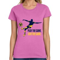 Ladies Heavy Cotton 100% Cotton T Shirt Thumbnail