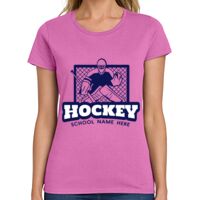 Ladies Heavy Cotton 100% Cotton T Shirt Thumbnail