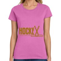 Ladies Heavy Cotton 100% Cotton T Shirt Thumbnail