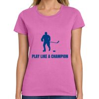 Ladies Heavy Cotton 100% Cotton T Shirt Thumbnail