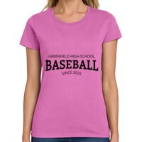 Ladies Heavy Cotton 100% Cotton T Shirt Thumbnail