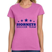 Ladies Heavy Cotton 100% Cotton T Shirt Thumbnail