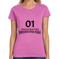 Ladies Heavy Cotton 100% Cotton T Shirt Thumbnail