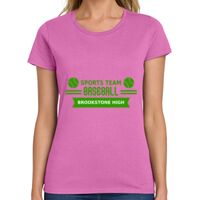Ladies Heavy Cotton 100% Cotton T Shirt Thumbnail