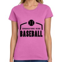 Ladies Heavy Cotton 100% Cotton T Shirt Thumbnail