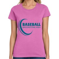 Ladies Heavy Cotton 100% Cotton T Shirt Thumbnail