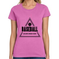 Ladies Heavy Cotton 100% Cotton T Shirt Thumbnail