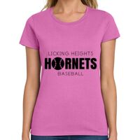 Ladies Heavy Cotton 100% Cotton T Shirt Thumbnail