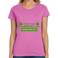 Ladies Heavy Cotton 100% Cotton T Shirt Thumbnail