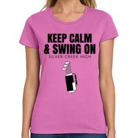 Ladies Heavy Cotton 100% Cotton T Shirt Thumbnail