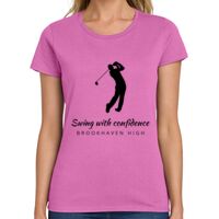 Ladies Heavy Cotton 100% Cotton T Shirt Thumbnail