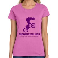 Ladies Heavy Cotton 100% Cotton T Shirt Thumbnail